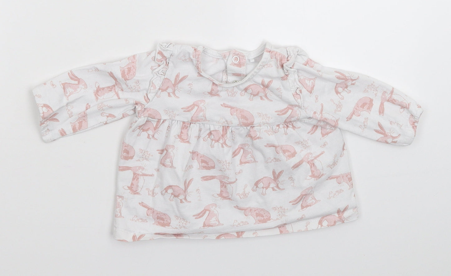 TU Baby White   Basic T-Shirt Size 3-6 Months