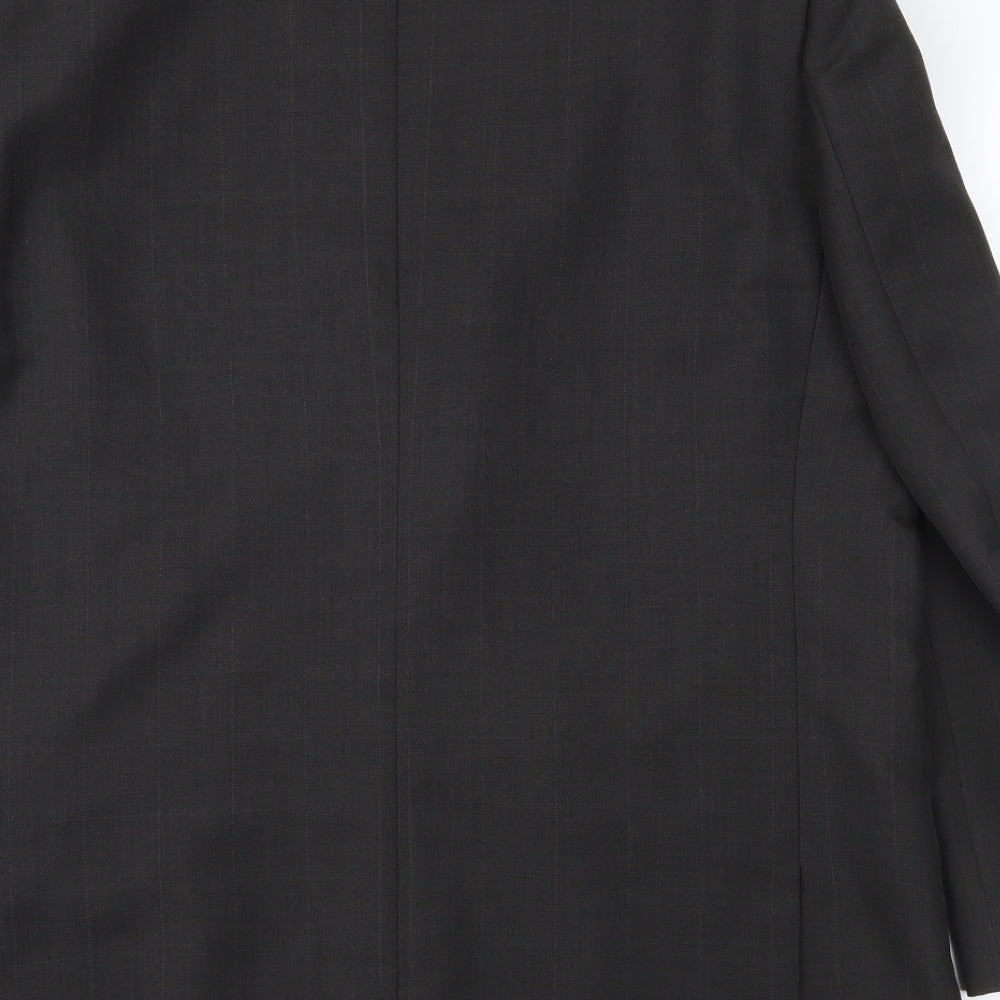 Hans Kelven Mens Grey   Jacket Suit Jacket Size 44