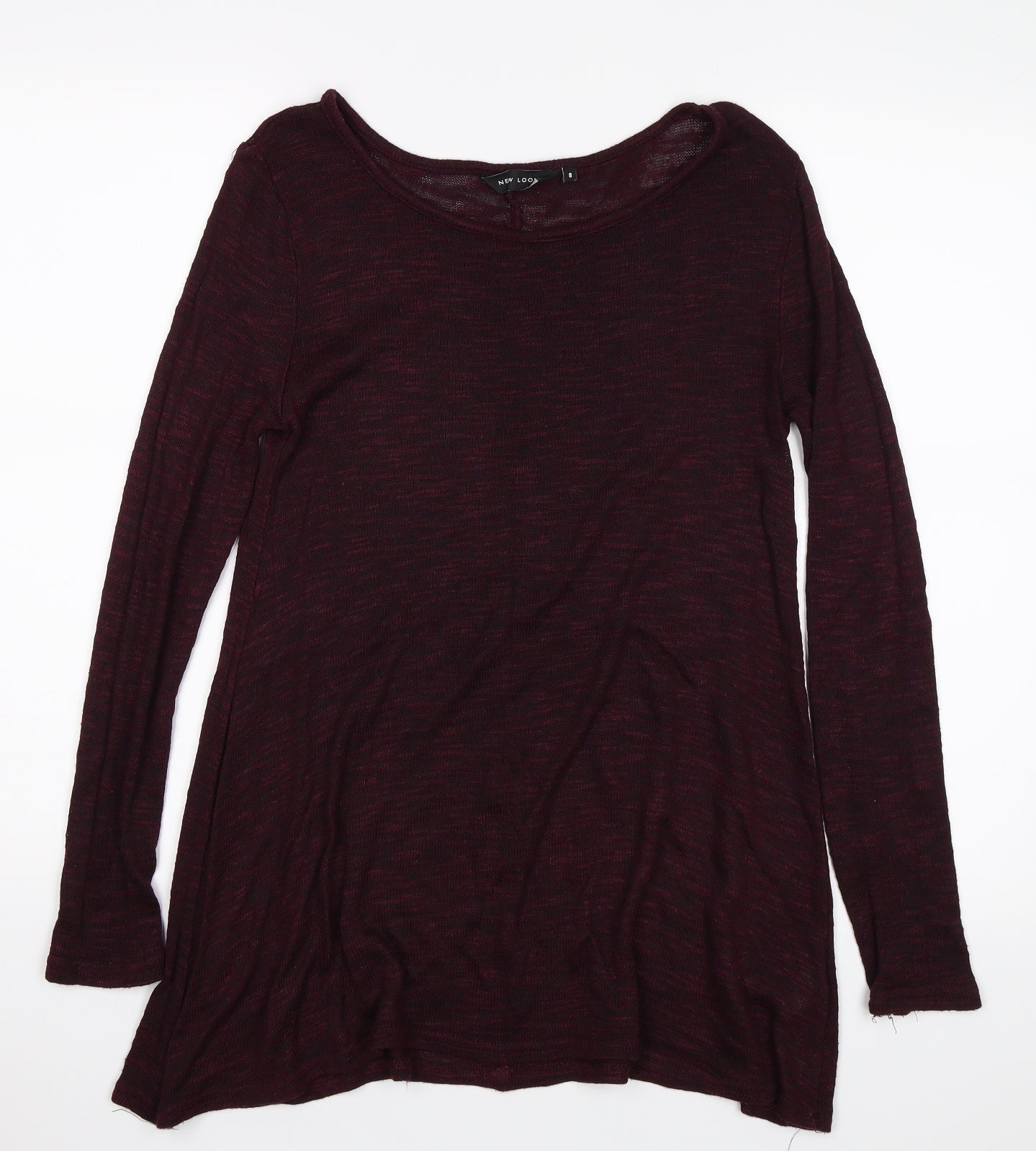 New Look Womens Red   Pullover Jumper Size 8