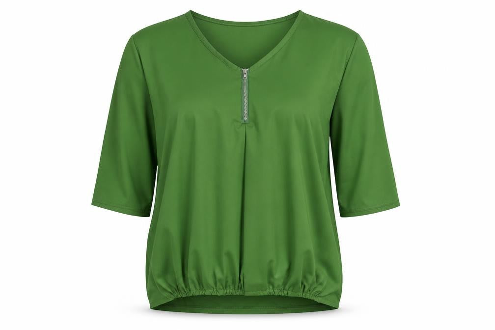 Wardrobe Wizard Womens Green   Basic Blouse Size XL