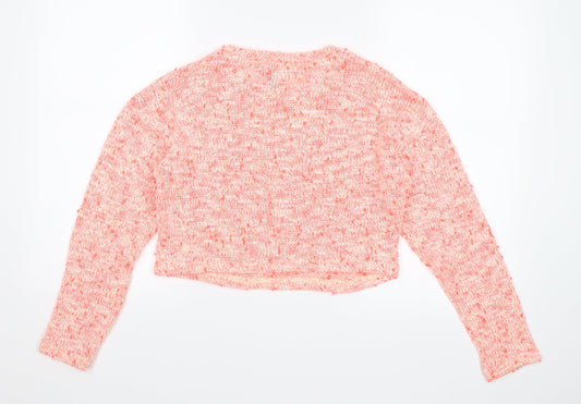 New Look Girls Orange   Pullover Jumper Size 12-13 Years  - Cropped