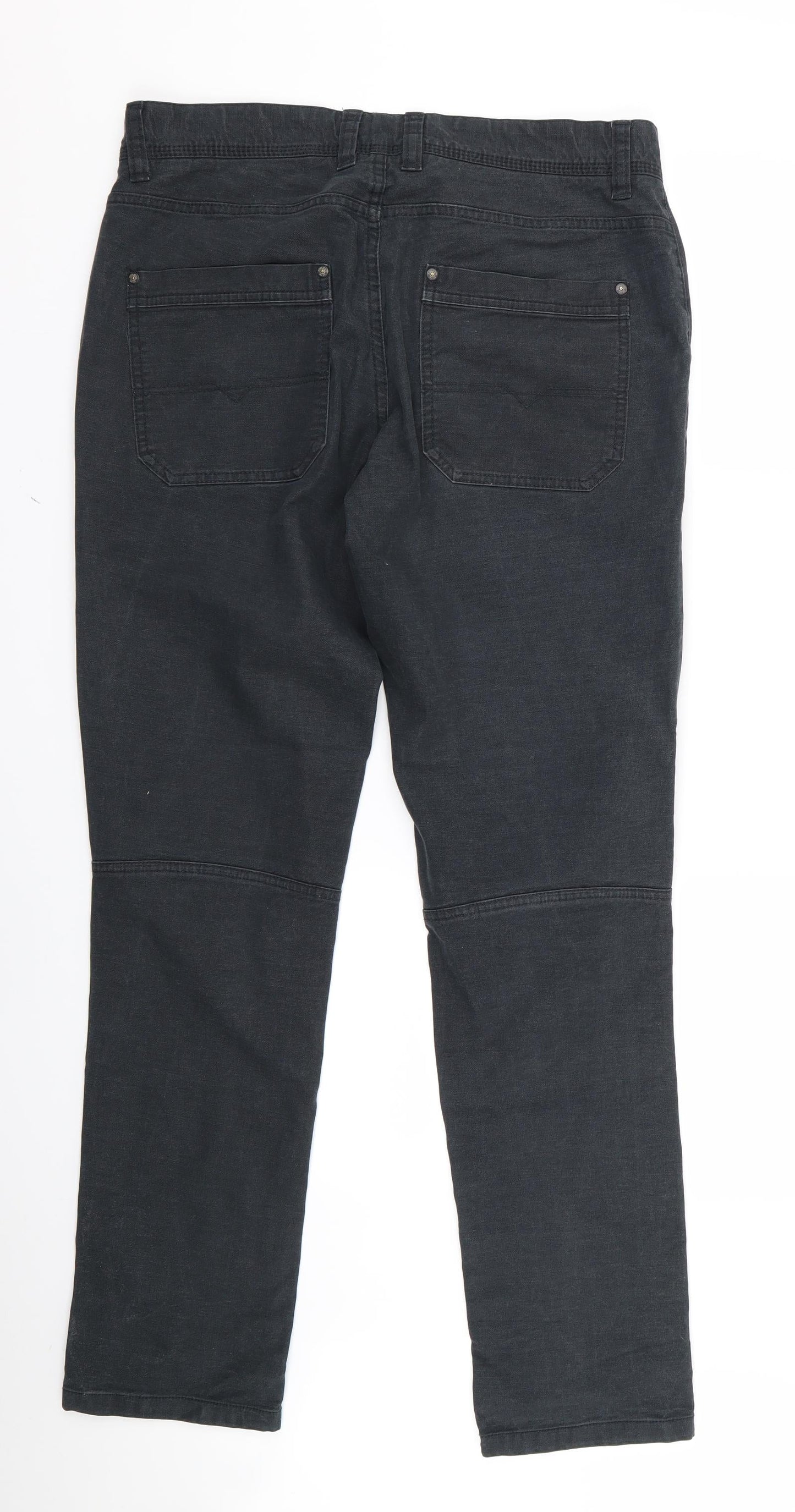 NEXT Womens Grey   Trousers  Size 14 L27 in - v
