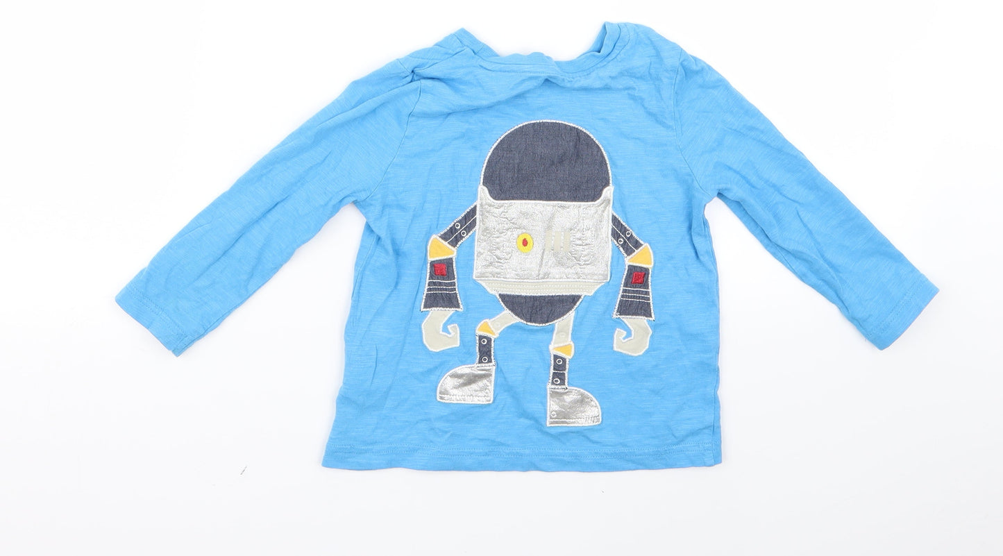 Nutmeg Boys Blue   Basic T-Shirt Size 2 Years  - v