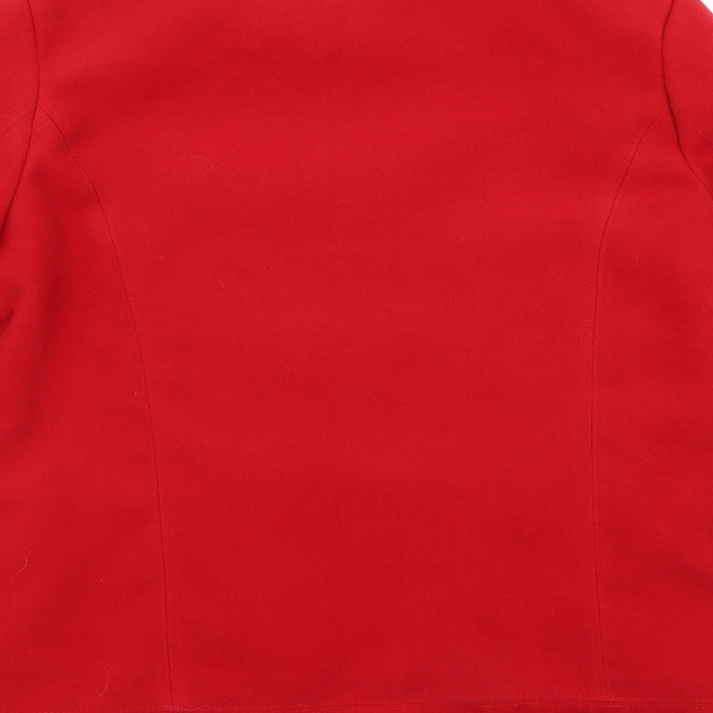 Covent Garden Womens Red   Overcoat Coat Size 12