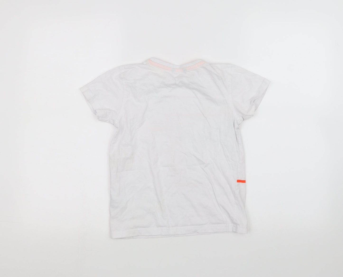 George Boys White   Basic T-Shirt Size 8-9 Years