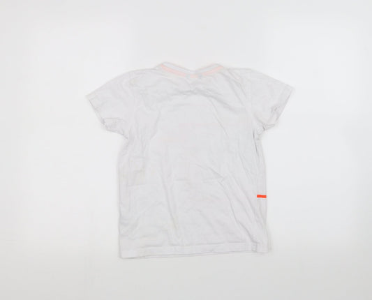 George Boys White   Basic T-Shirt Size 8-9 Years