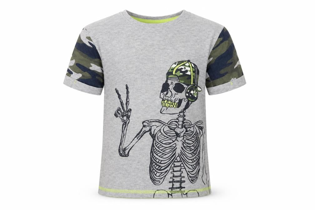 George Boys Grey   Basic T-Shirt Size 7-8 Years