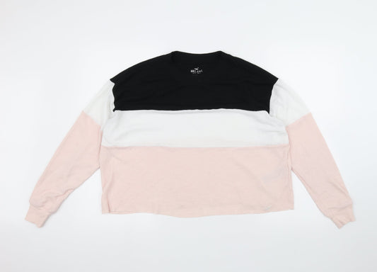 Hollister Womens Pink   Pullover Jumper Size S
