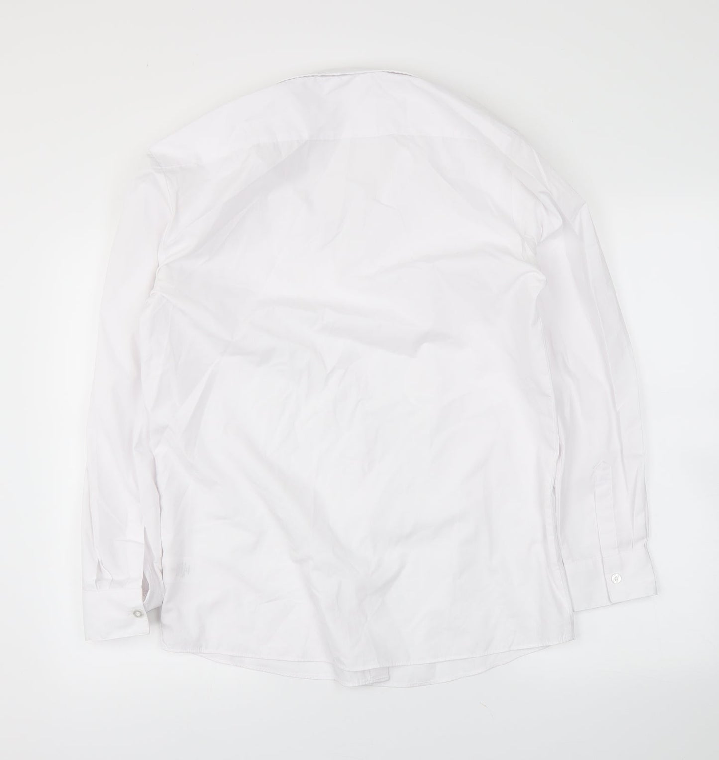 George Boys White   Basic Button-Up Size 15-16 Years
