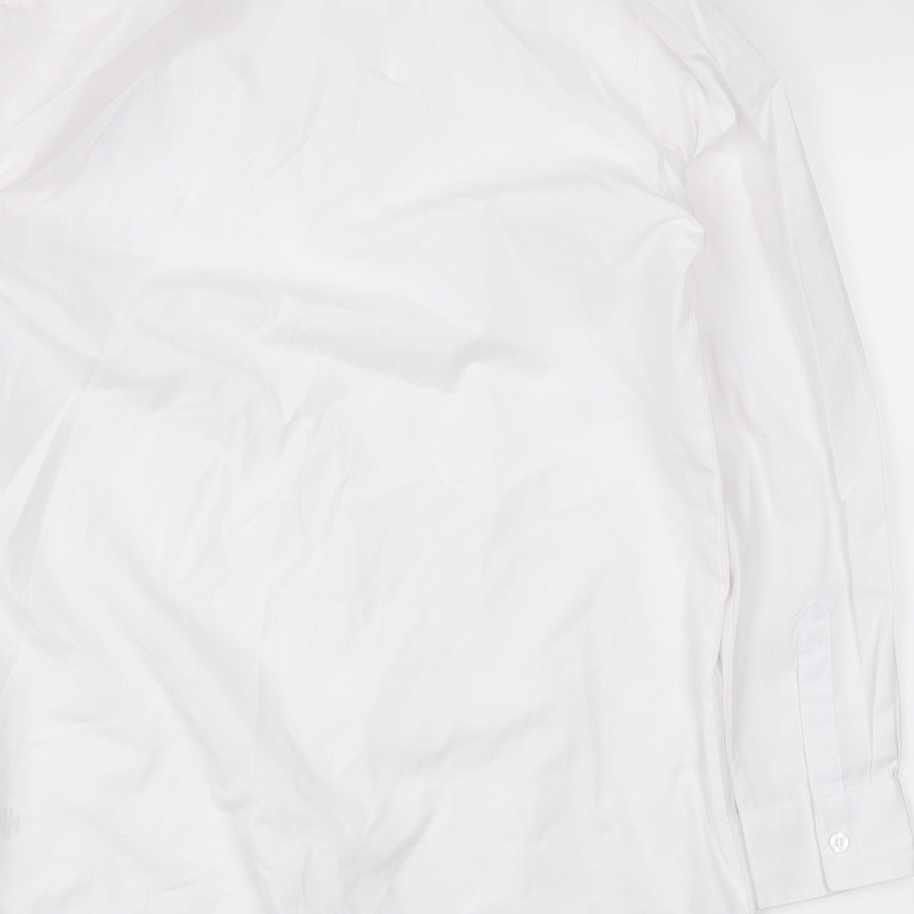 George Boys White   Basic Button-Up Size 15-16 Years