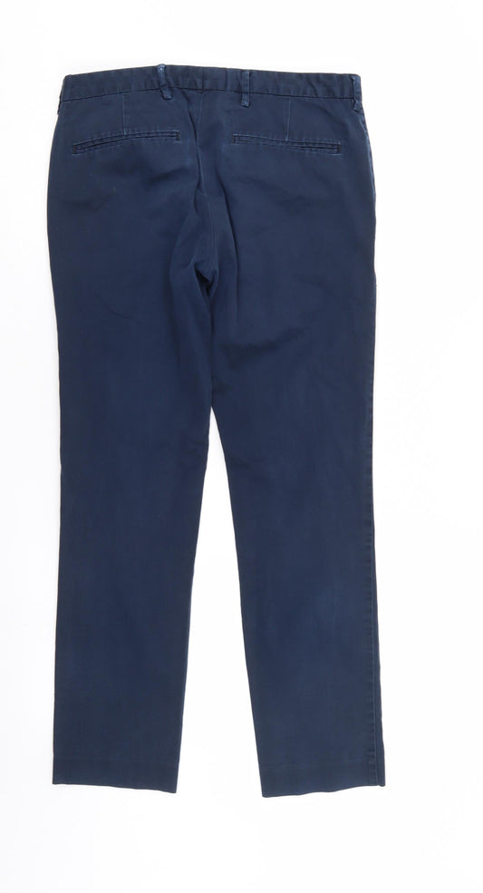 Top man Mens Blue   Carrot Trousers Size 32 L27 in
