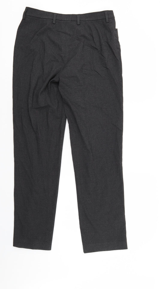 MICHELE Womens Grey   Trousers  Size 12 L30 in