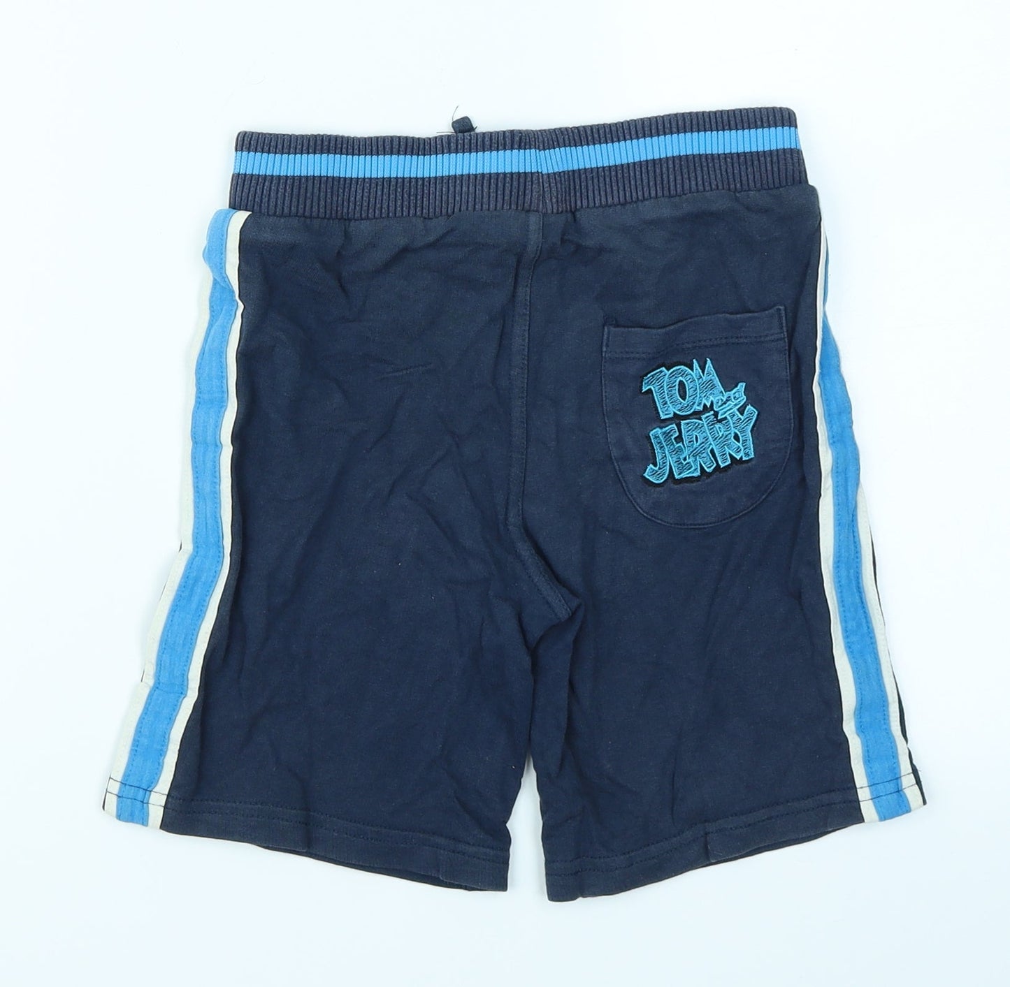 George Boys Blue   Sweat Shorts Size 5-6 Years - Tom & Jerry