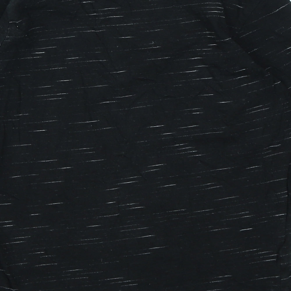 George Boys Black   Basic T-Shirt Size 6-7 Years