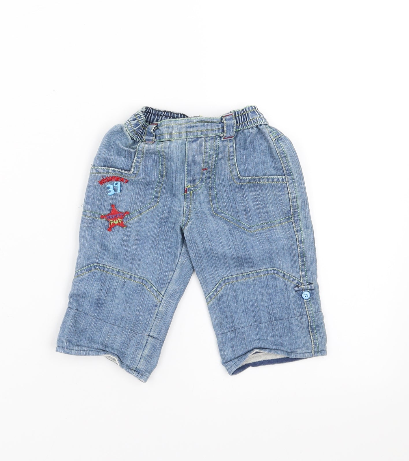 Eddie & Ella Baby Blue  Denim  Jeans Size 3-6 Months