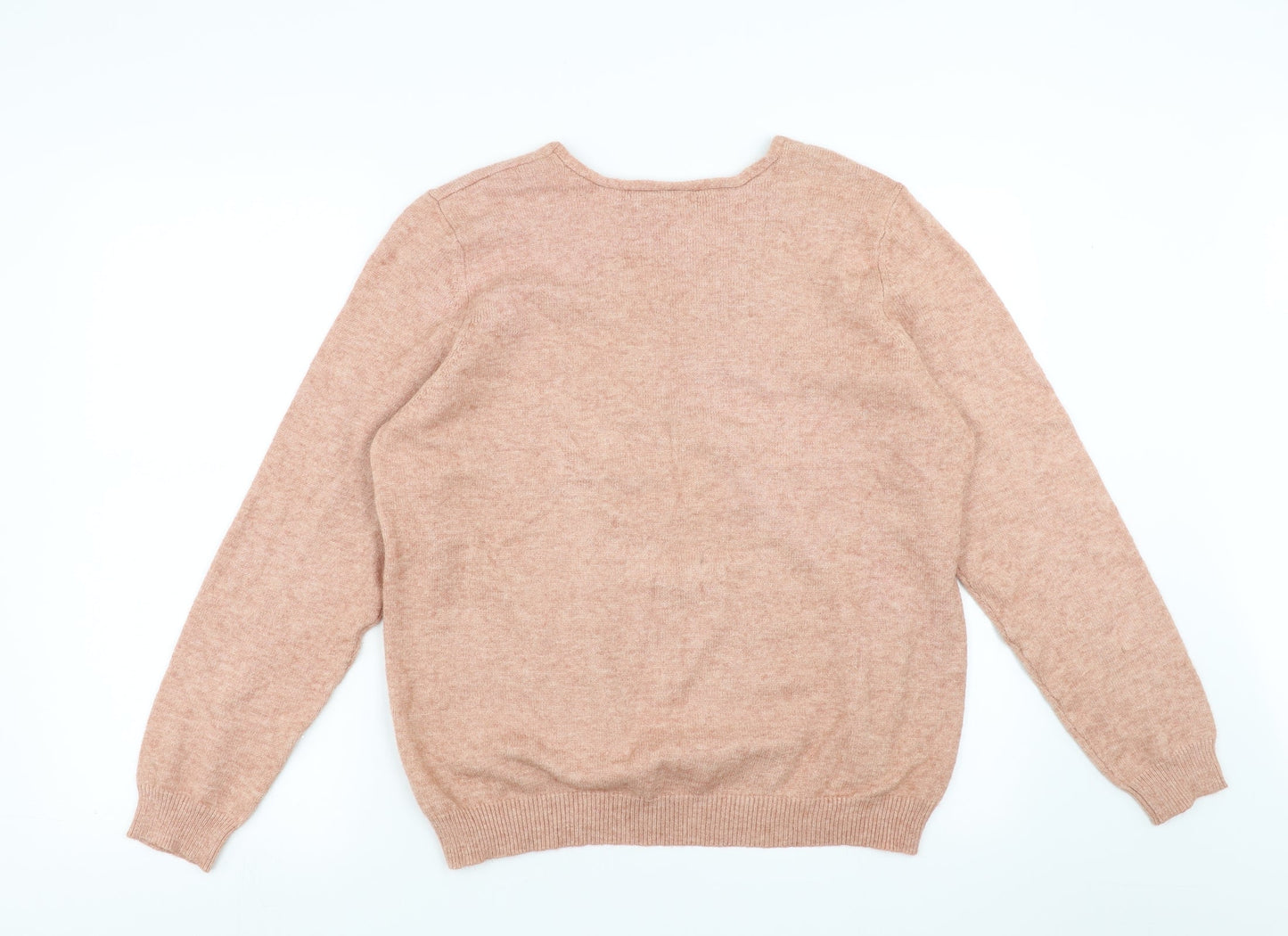 Only Womens Pink   Pullover Jumper Size L