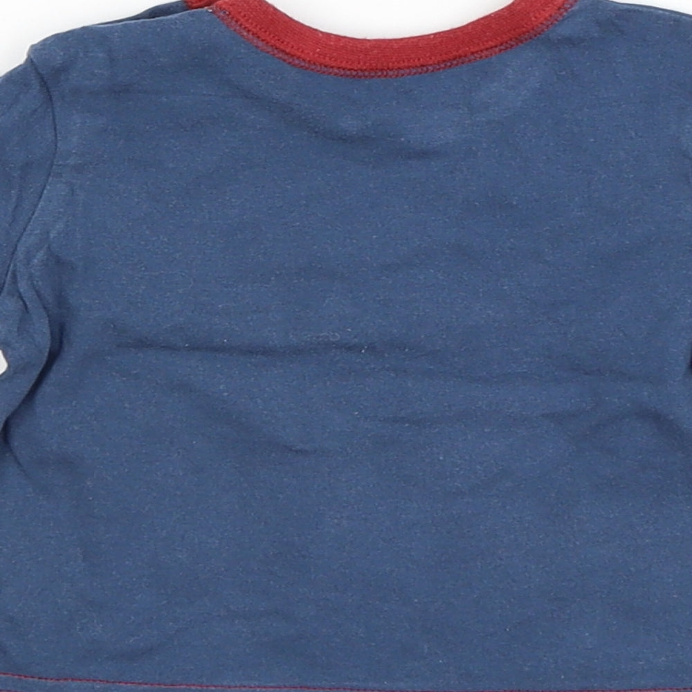 Cherokee Baby Blue   Basic T-Shirt Size Newborn  - car