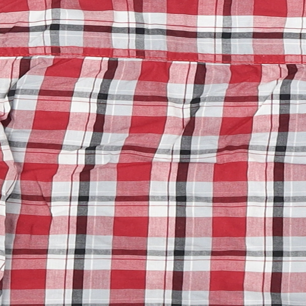 Early Days Baby Red Plaid  Basic Button-Up Size 9-12 Months  - early days 1984