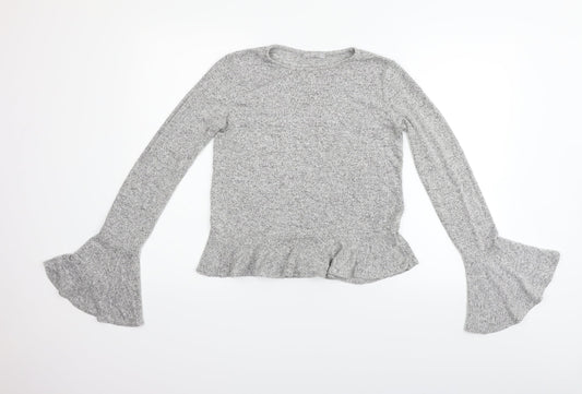Berksha Womens Grey   Pullover Jumper Size XS