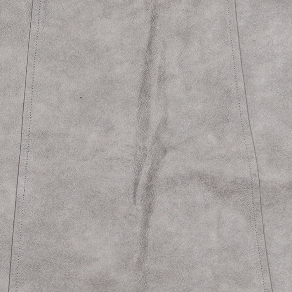 JCL Womens Grey   A-Line Skirt Size M