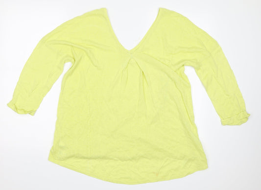 Preworn Womens Yellow   Pullover Jumper Size 14