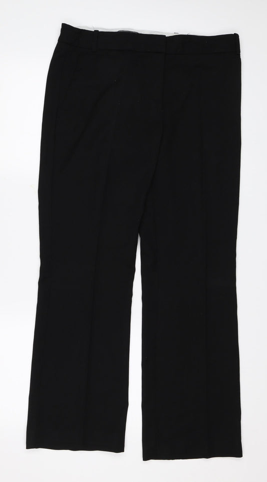 NEXT Womens Black   Trousers  Size 12 L29 in