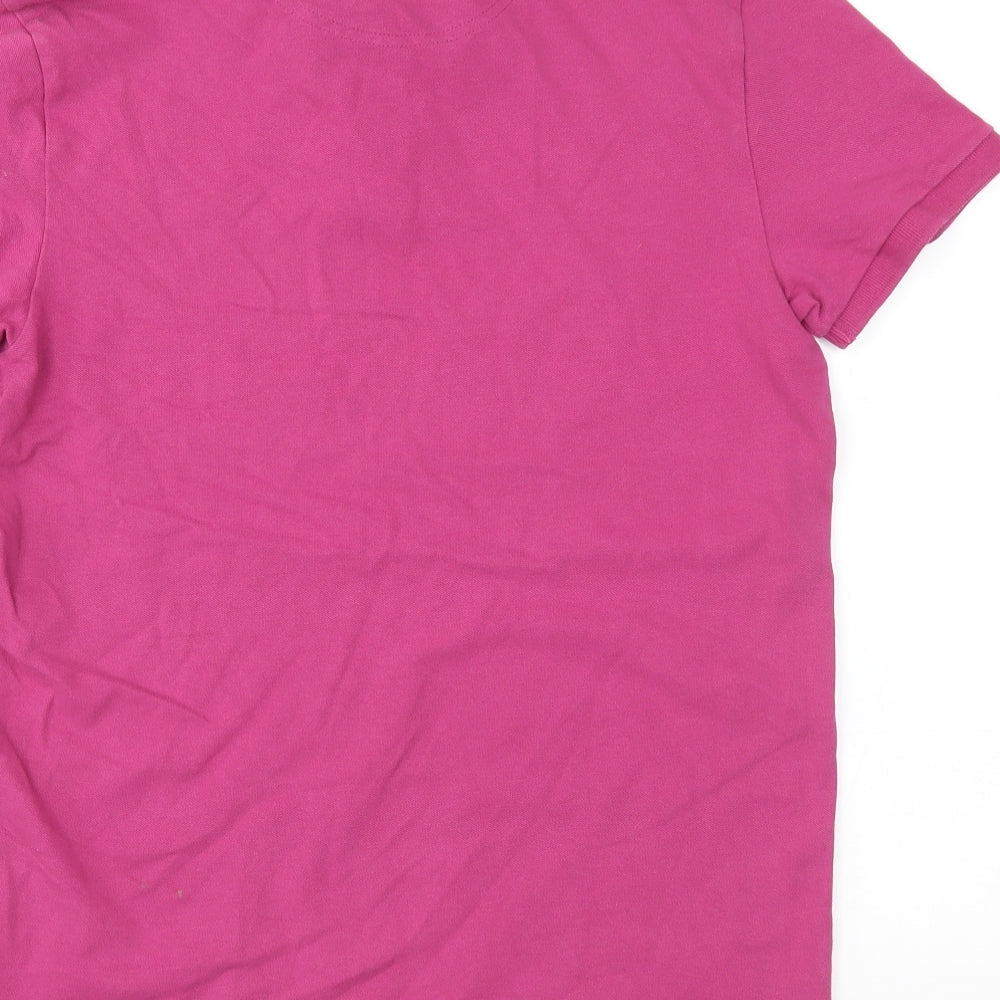 Hollister Mens Pink    Polo Size XS