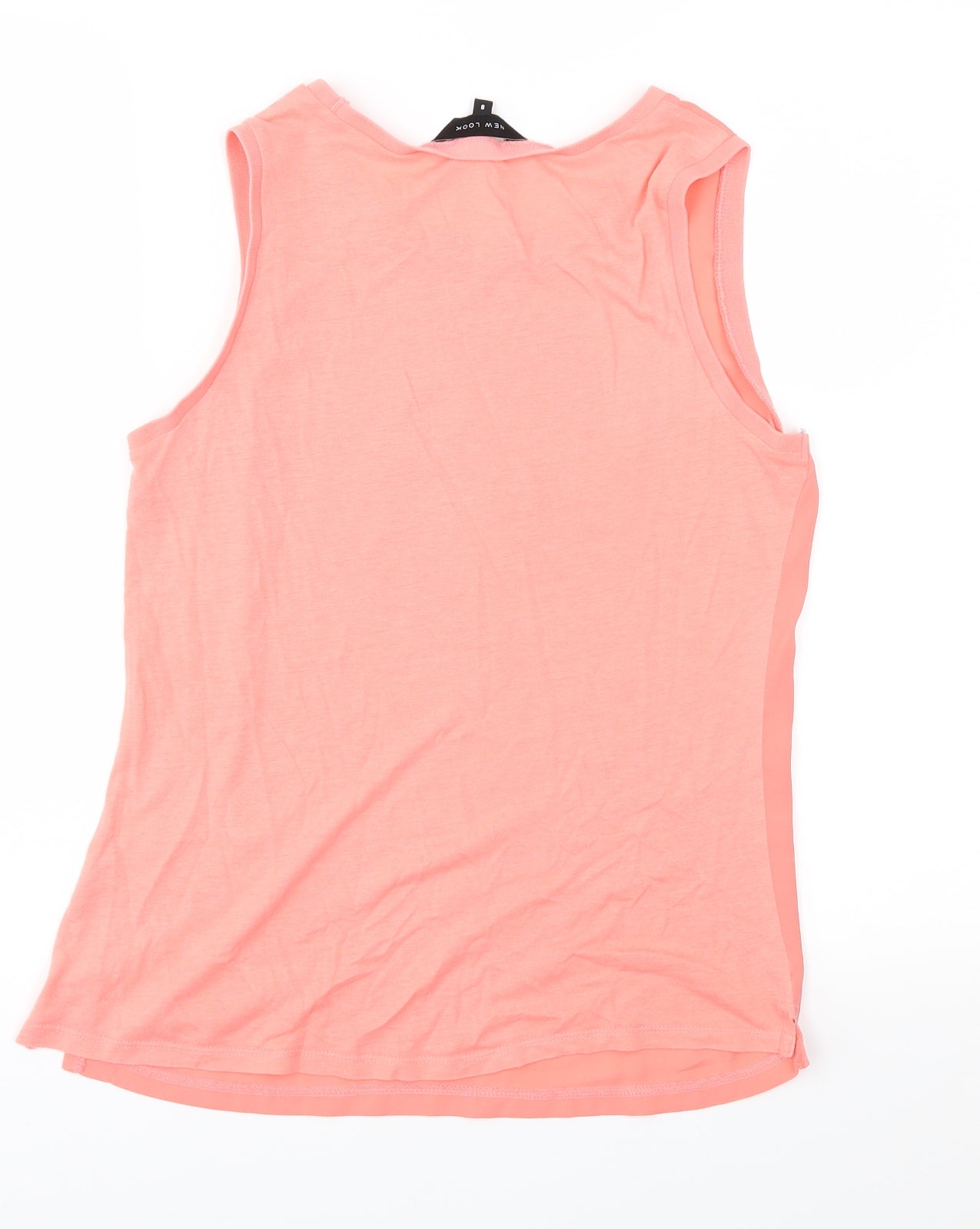 New Look Womens Orange   Basic Blouse Size 6