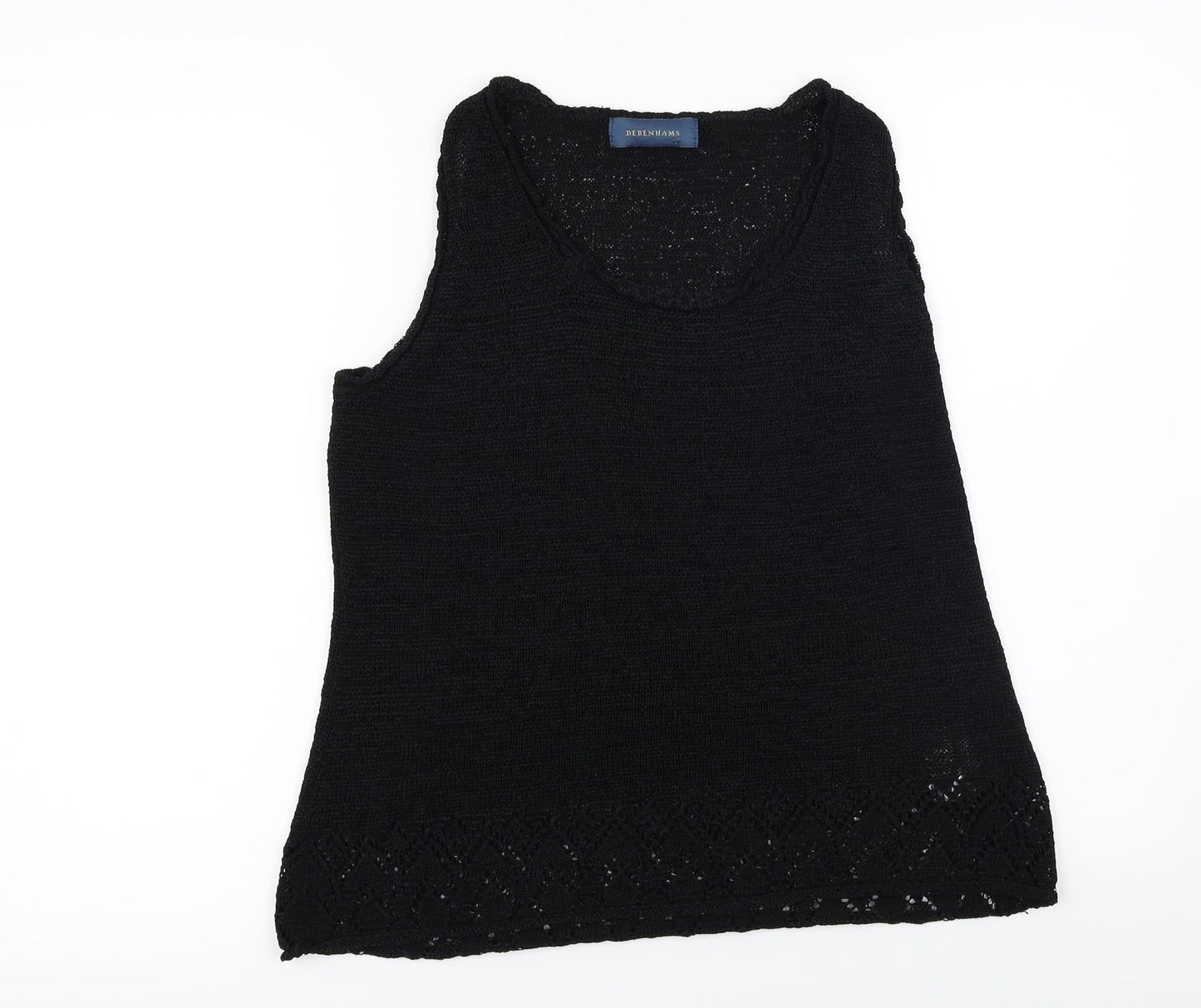 Debenhams  Womens Black   Basic T-Shirt Size 16