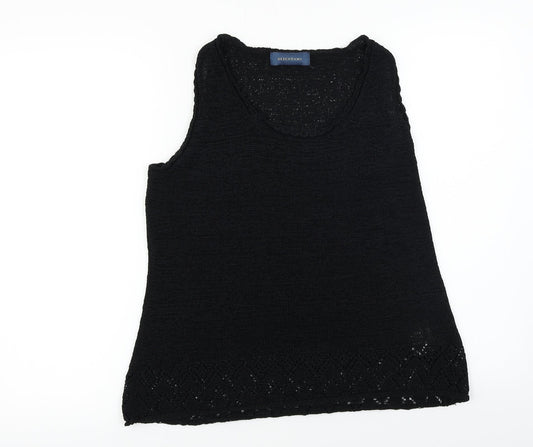 Debenhams  Womens Black   Basic T-Shirt Size 16