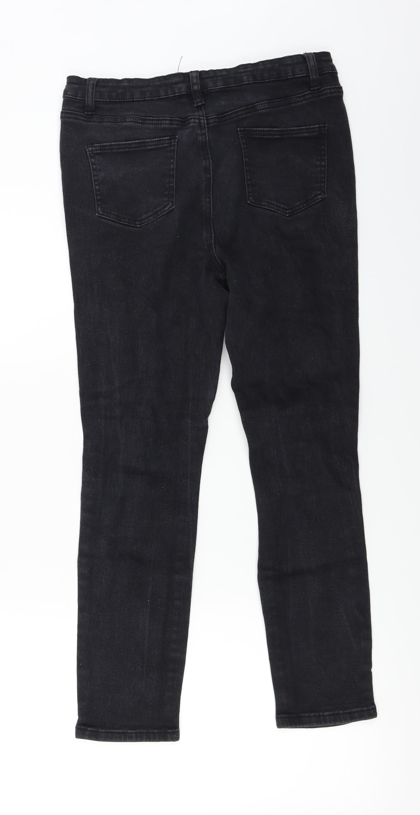 Boohoo  Womens Black   Skinny Jeans Size 12 L24 in