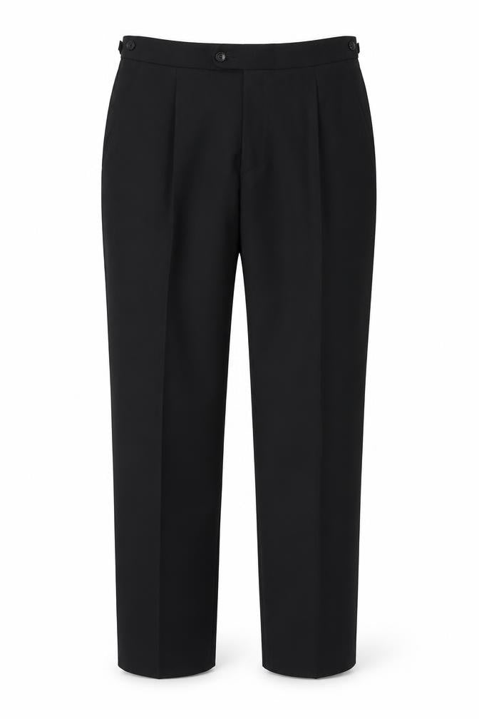 1860 Menswear  Mens Black   Trousers  Size 32 in L28 in
