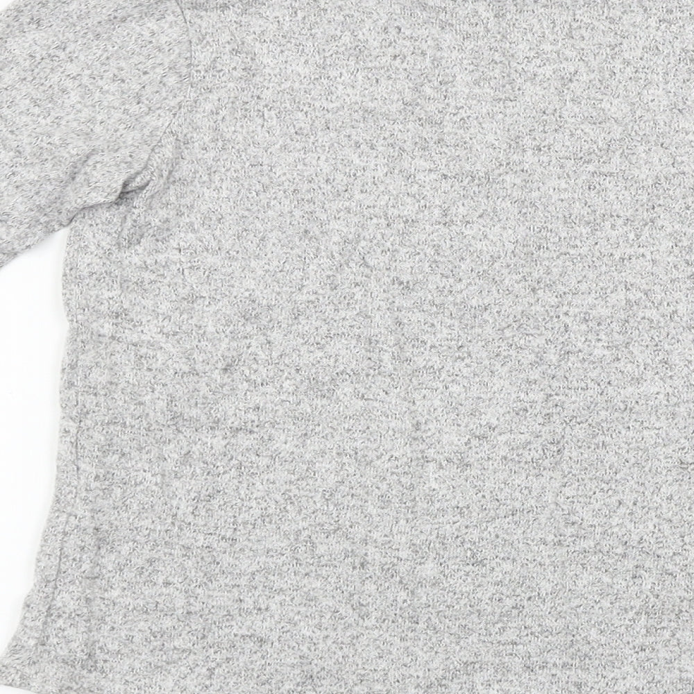 George  Girls Grey   Basic T-Shirt Size 9 Years