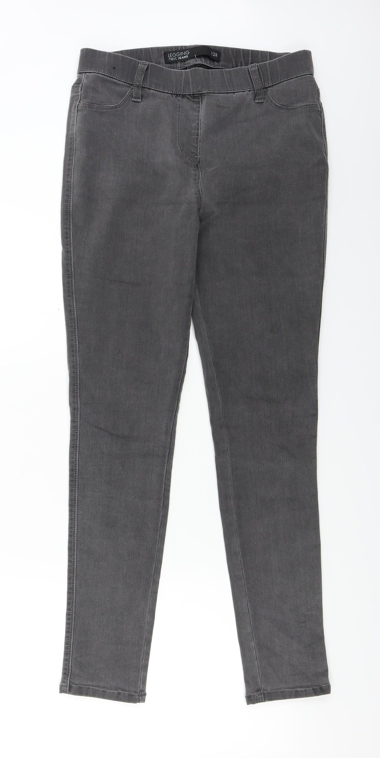 NEXT  Womens Grey   Trousers  Size 12 L27 in