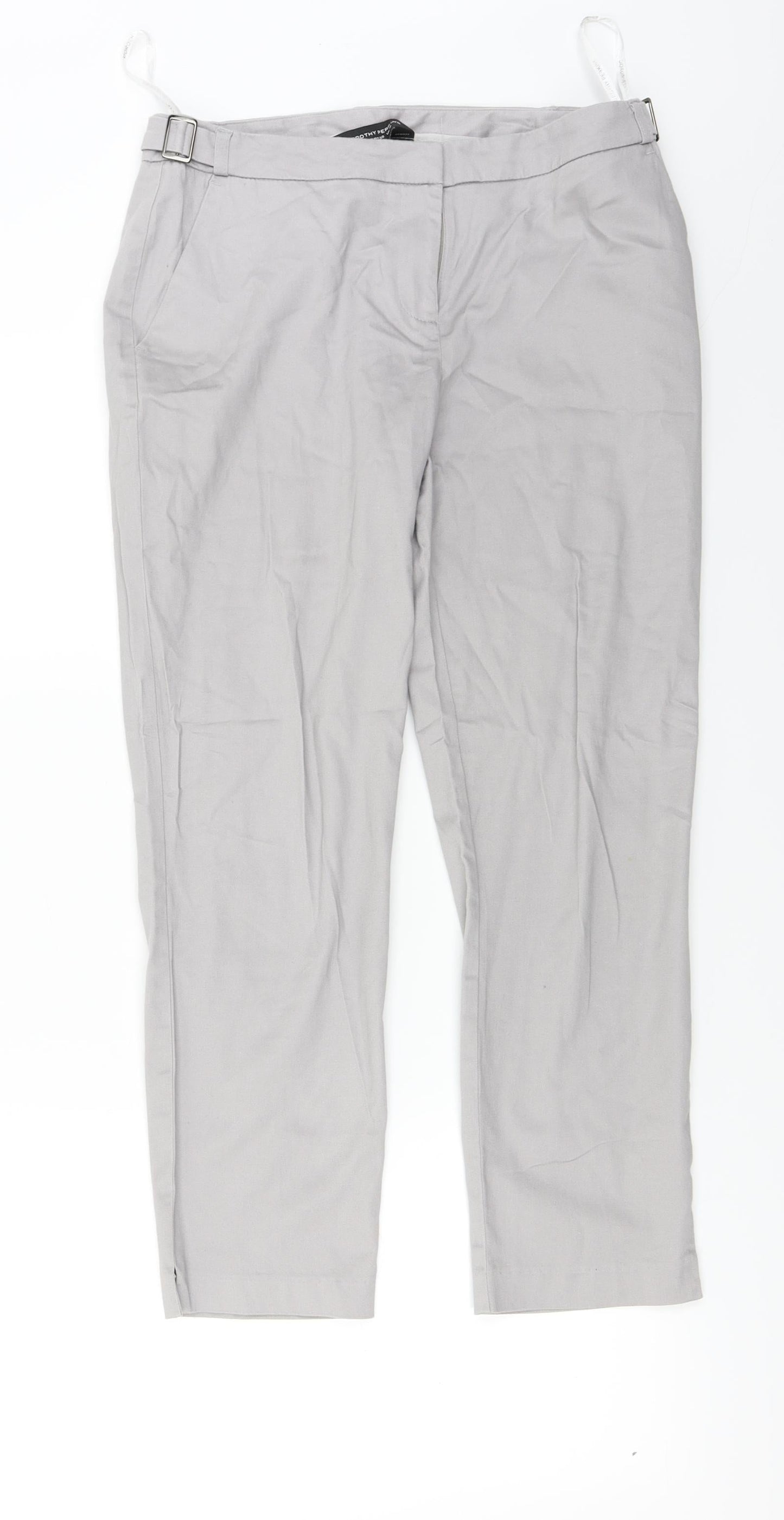Dorothy Perkins  Womens Grey   Trousers  Size 10 L24 in