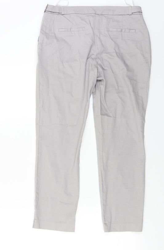 Dorothy Perkins  Womens Grey   Trousers  Size 10 L24 in