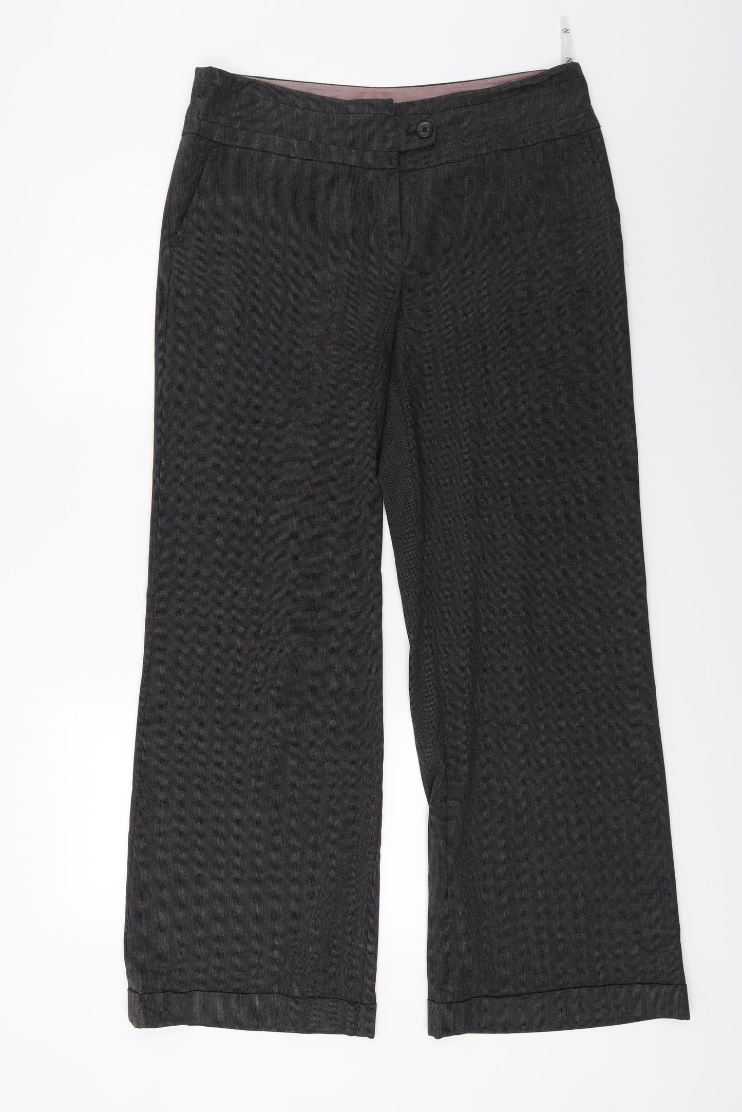 NEXT Womens Grey   Trousers  Size 14 L28 in
