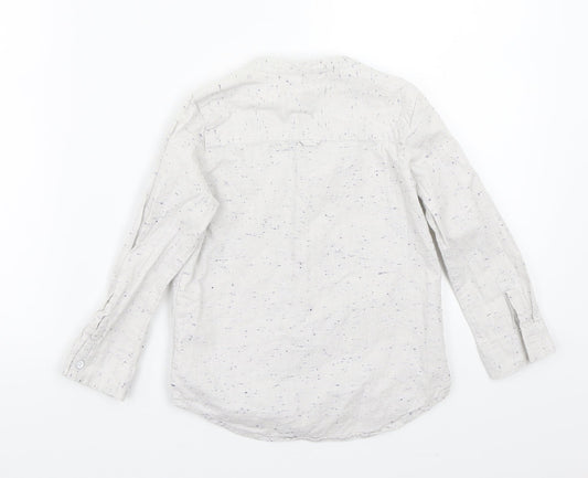 Mini Club Boys White   Basic Button-Up Size 3-4 Years