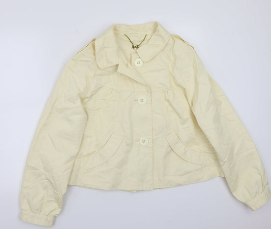 Select Womens Beige   Jacket Coat Size 16
