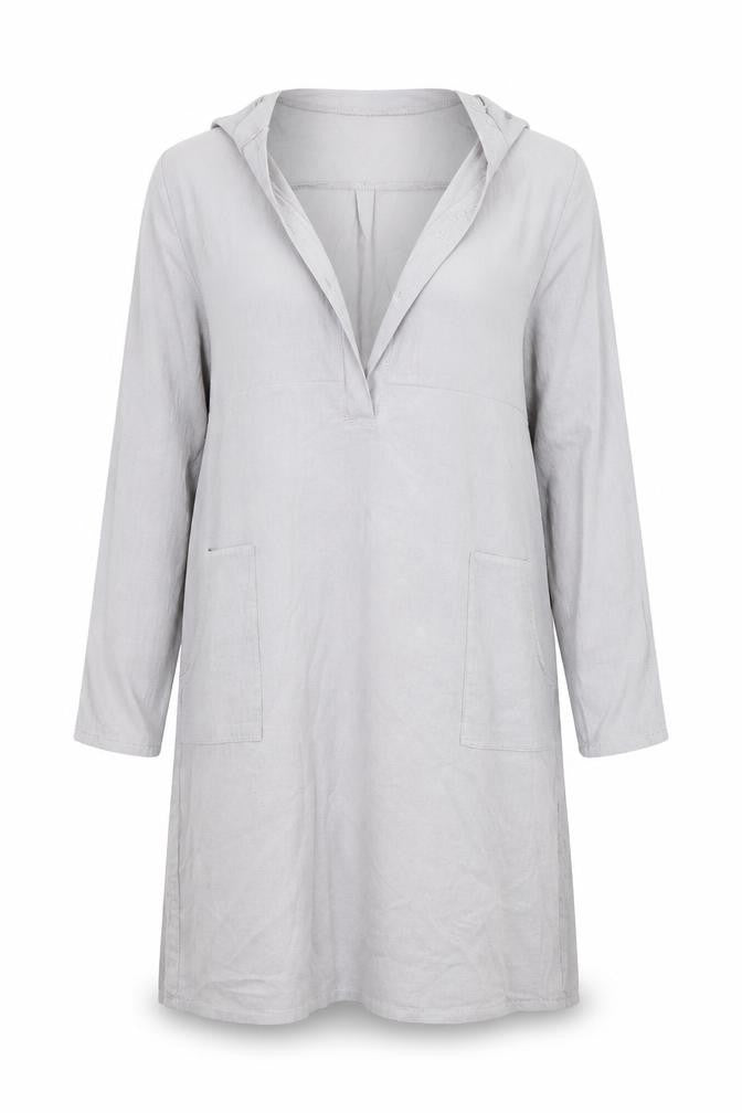Womens Grey   A-Line  Size L
