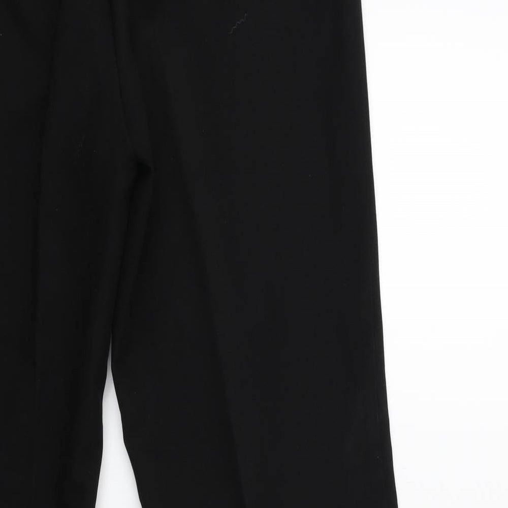 Papaya Womens Black   Trousers  Size 10 L29 in