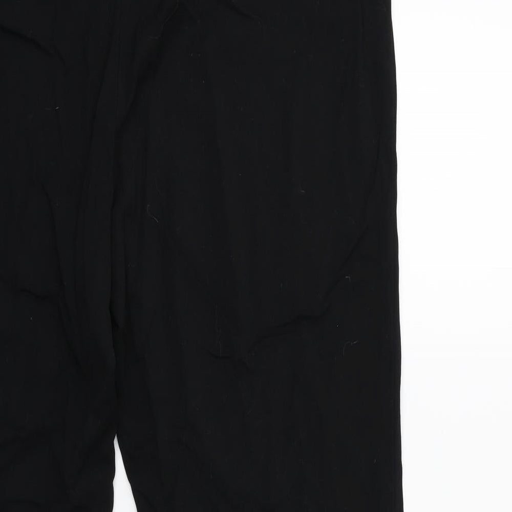 Marks and Spencer Womens Black   Trousers  Size 16 L28 in