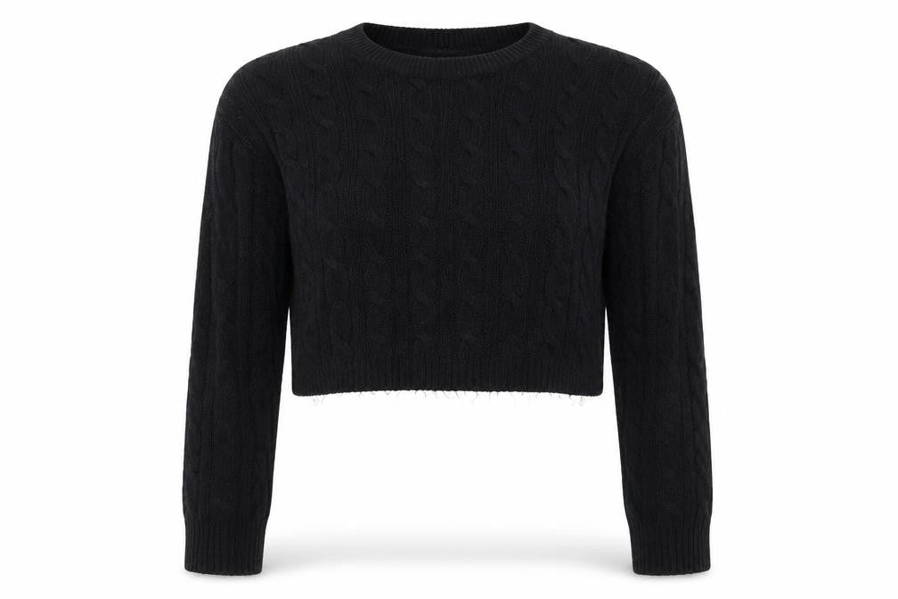 New Look Womens Black  Knit Pullover Jumper Size M