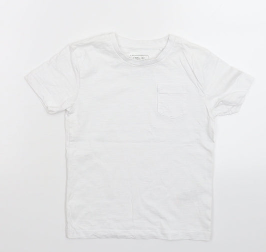 NEXT Boys White   Basic T-Shirt Size 3 Years