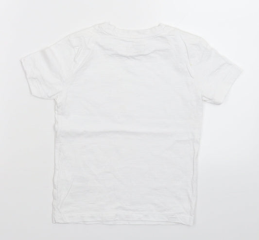 NEXT Boys White   Basic T-Shirt Size 3 Years