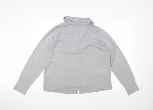 BHS Womens Grey   Jacket Coatigan Size 18