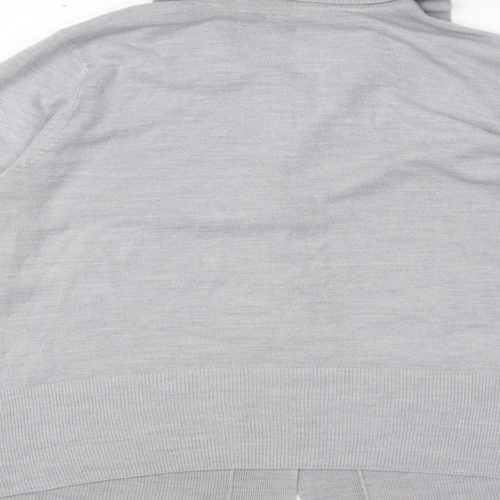 BHS Womens Grey   Jacket Coatigan Size 18