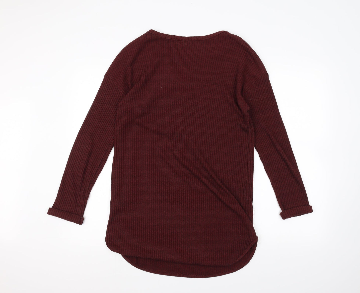 Topshop Womens Red   Pullover Jumper Size 14