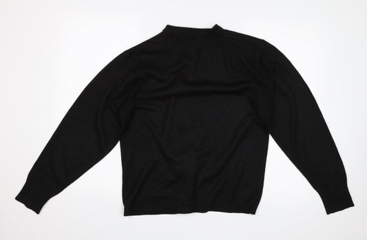 PS London Womens Black   Cardigan Jumper Size M