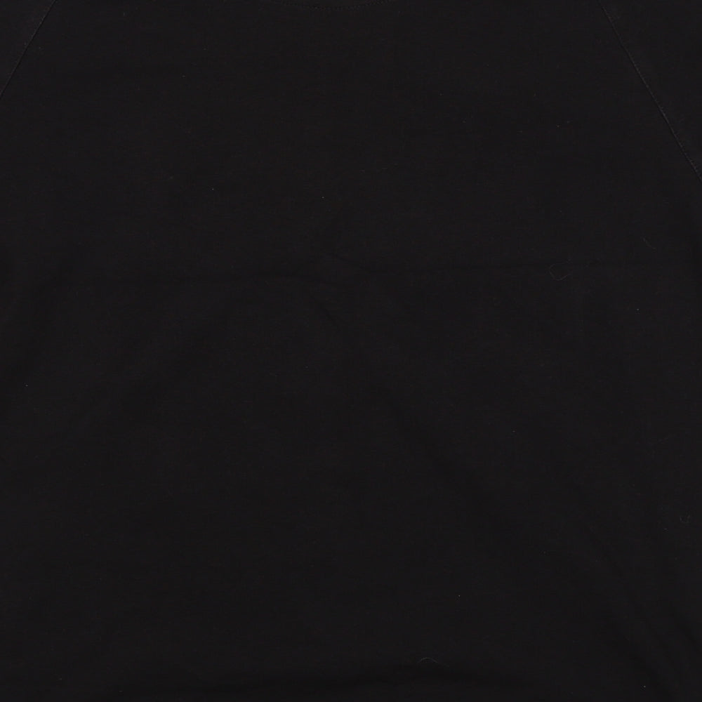 Creative Recreation Boys Black   Basic T-Shirt Size 12-13 Years